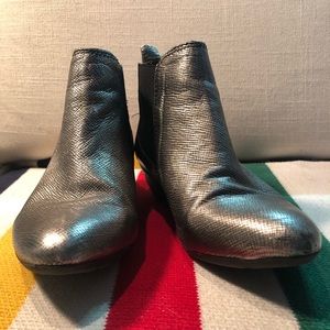 Fly London Silver booties